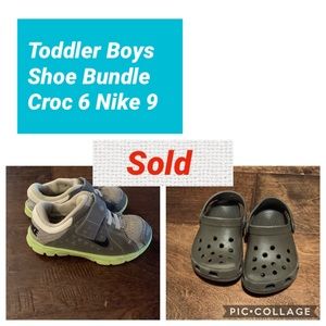 Boys Toddler Shoes Crocs 6 Nike 9